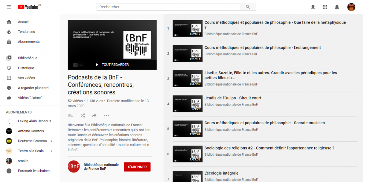 BNF-podcasts