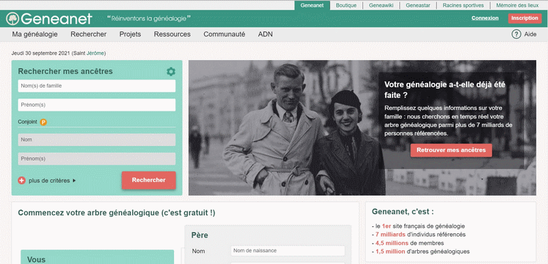 genealogie-geneanet