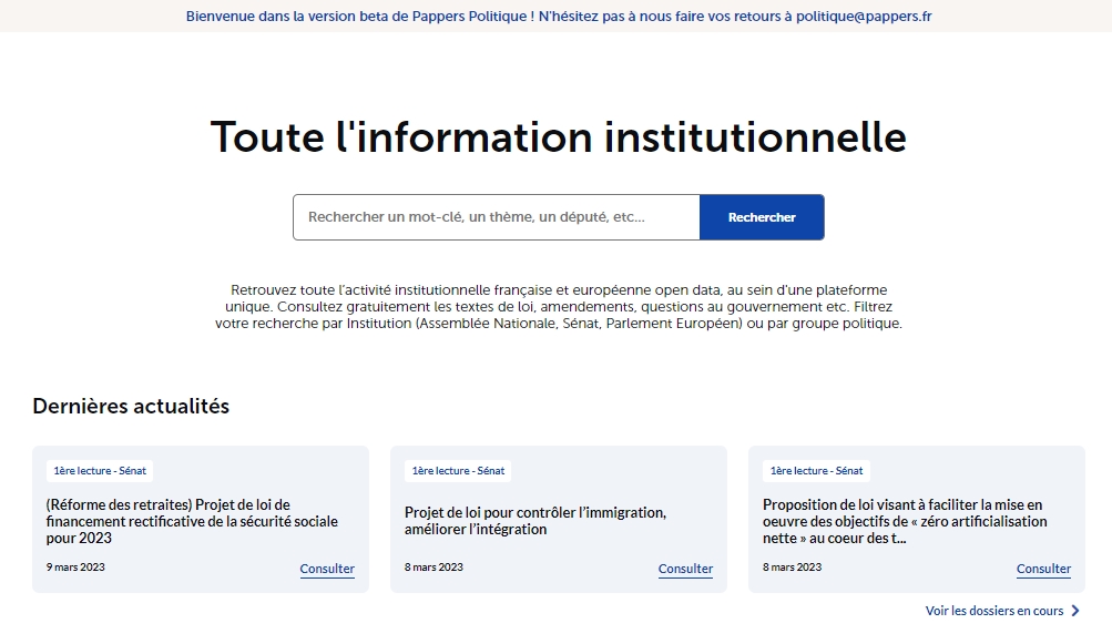 Papper Politique pappers-politique-veille-institution