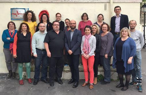 Pierre-Frédéric Brau (au centre) a été élu en mars 2016 nouveau président de l'Association des archivistes français : pas de bouleversement en perspective.