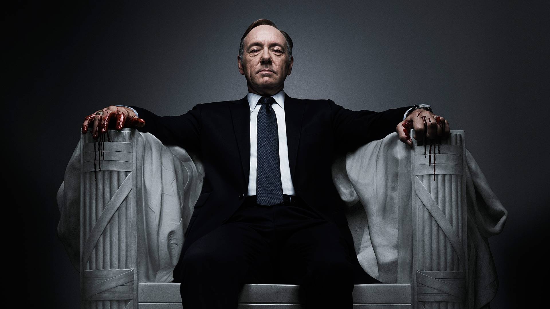 Kevin Spacey le héros charismatique de la série House of Cards, estampillée Netflix (DR)