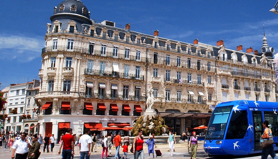 Place de la Comédie à Montpellier. (DR)