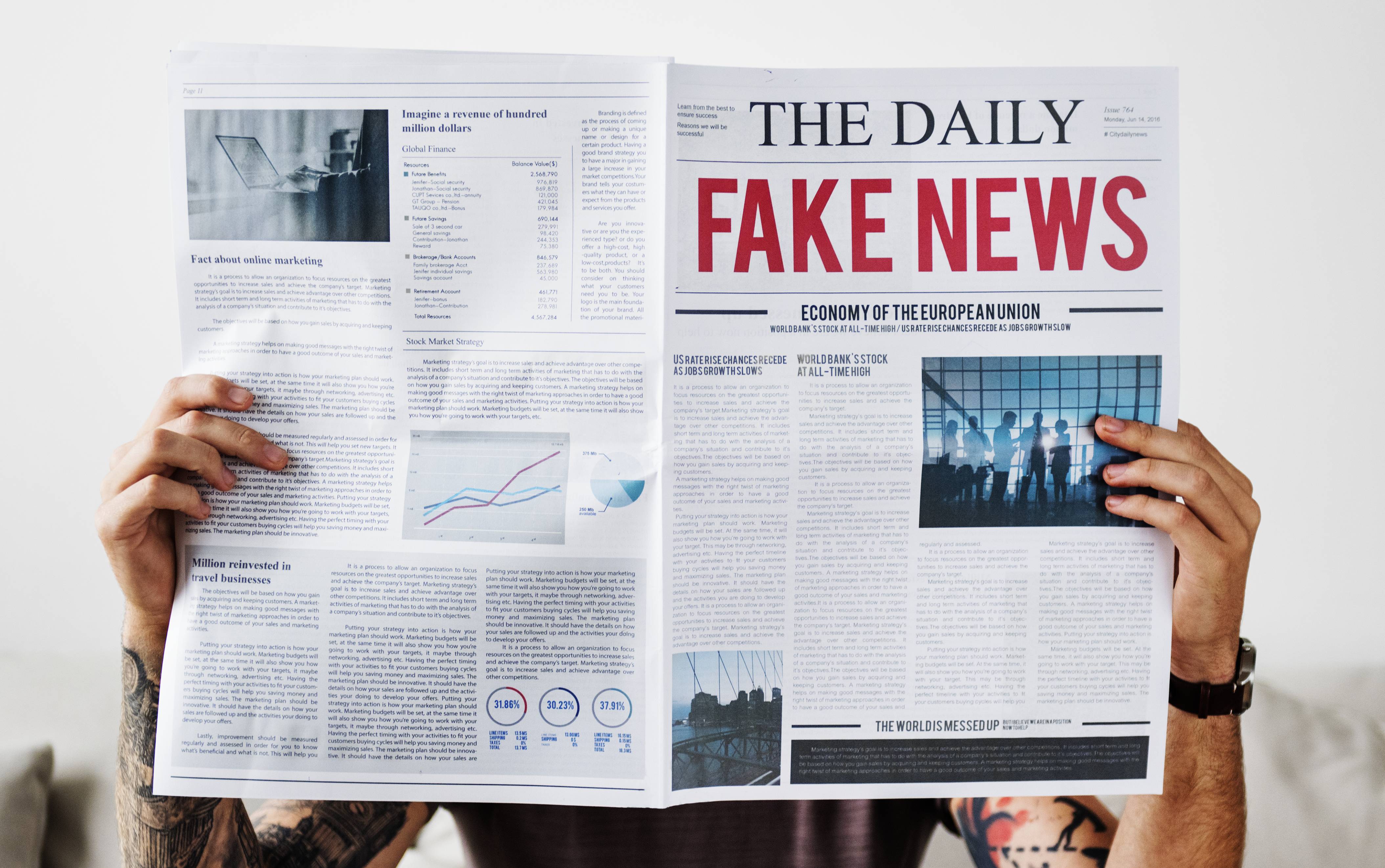 "il y a une forte demande autour de la fiabilité de l’information en ligne" Salomé Kintz, BPI. (Freepik/Rawpixel) fakenews
