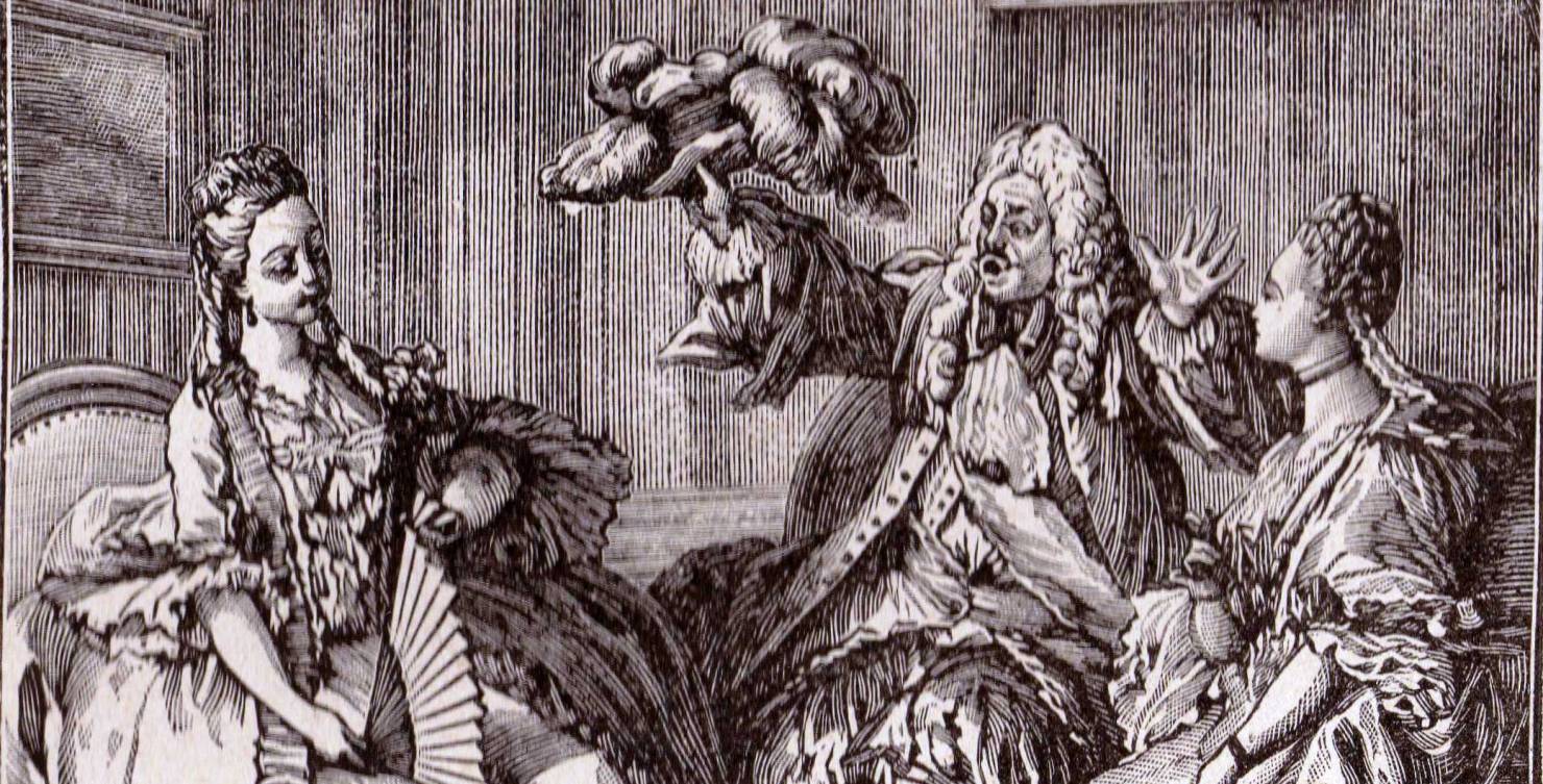 Les Précieuses ridicules. Société française d'imprimerie et de librairie (Paris) (Wikipedia commons)