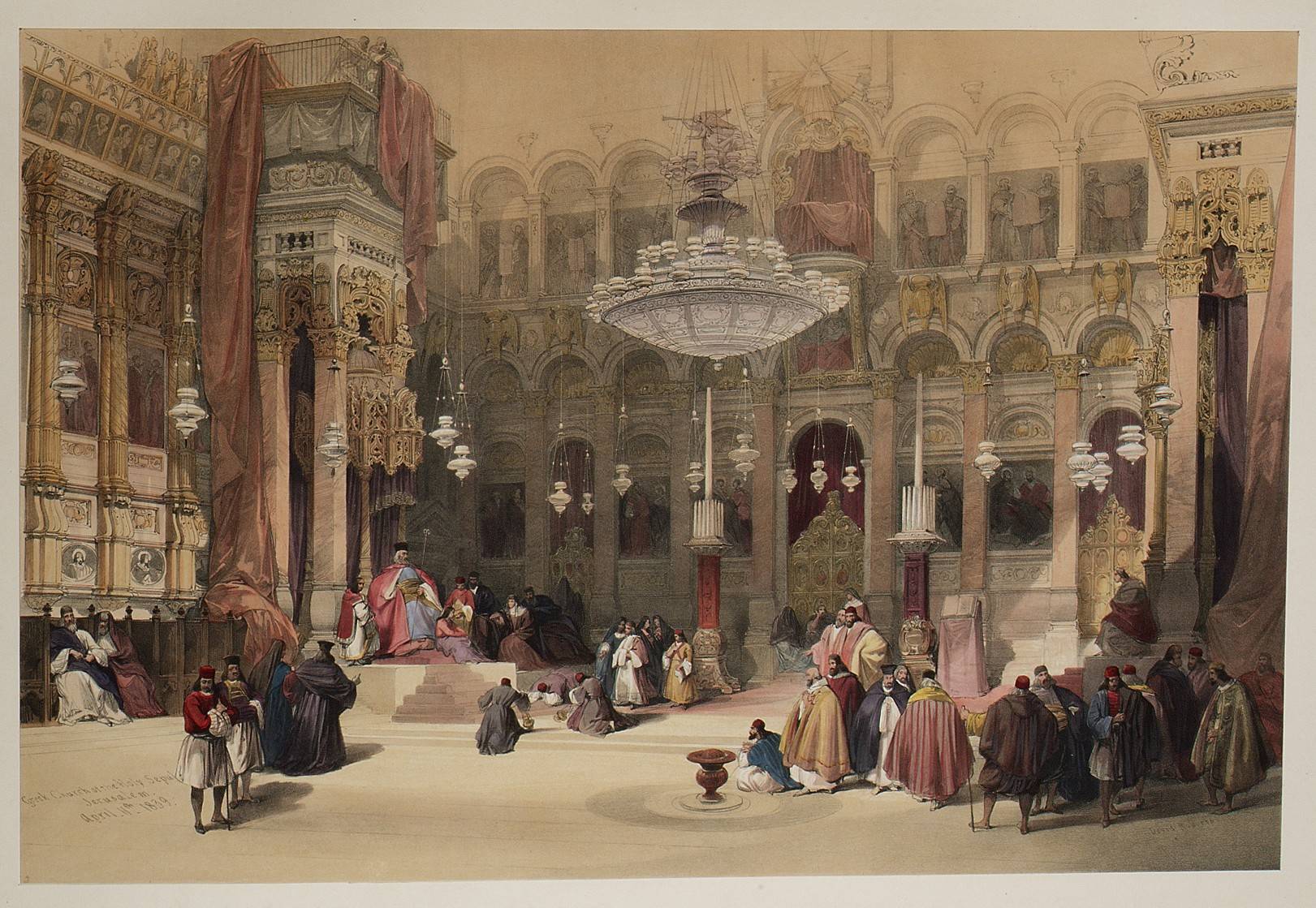 The Holy Land, Syria, Idumea, Arabia, Egypt &amp; Nubia (David Roberts / The MET)