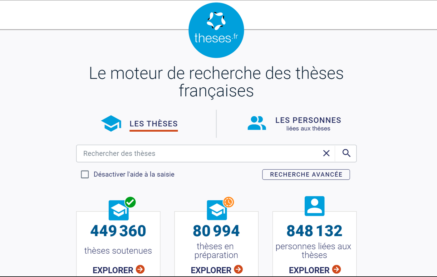 Theses.fr : ouverture d'une nouvelle version dotée d'un accès réservé pour les membres de l'ESR. (These.fr) Abes-devoile-nouvelle-version-These-fr
