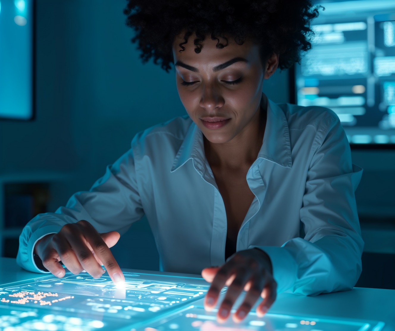 Les résultats de l'enquête sur la gestion des connaissances menée par Alfeo et Archimag mettent en exergue plusieurs paradoxes. (DR/Alfeo) technologie-concept-elements-futuristes