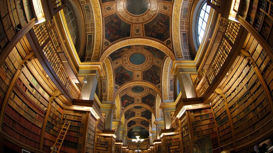 Plafond de la bibliothèque de l'Assemblée nationale (Assemblée nationale)