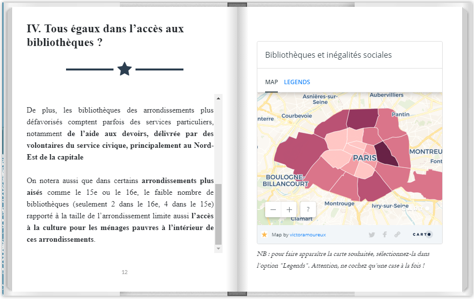 300 000 personnes (15 % des Parisiens) sont inscrites dans les bibliothèques parisiennes (BibliParis)