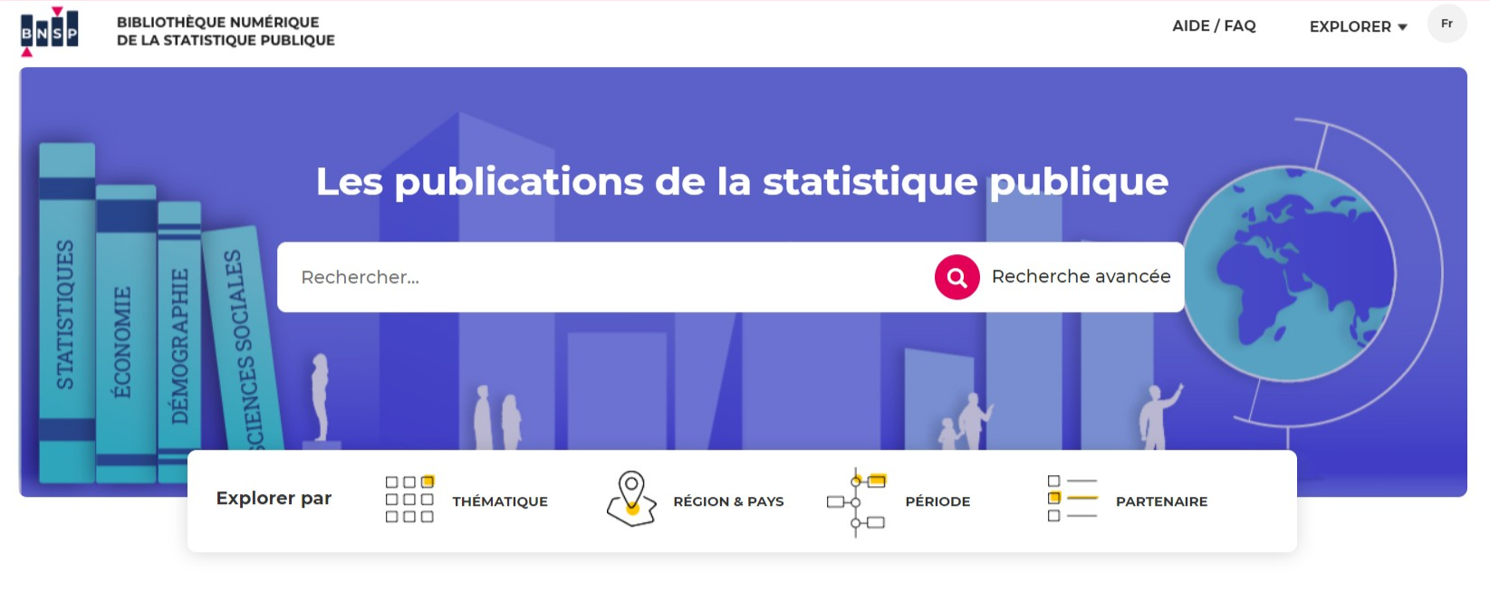 L'Insee lance sa Bibliothèque numérique de la statistique publique 