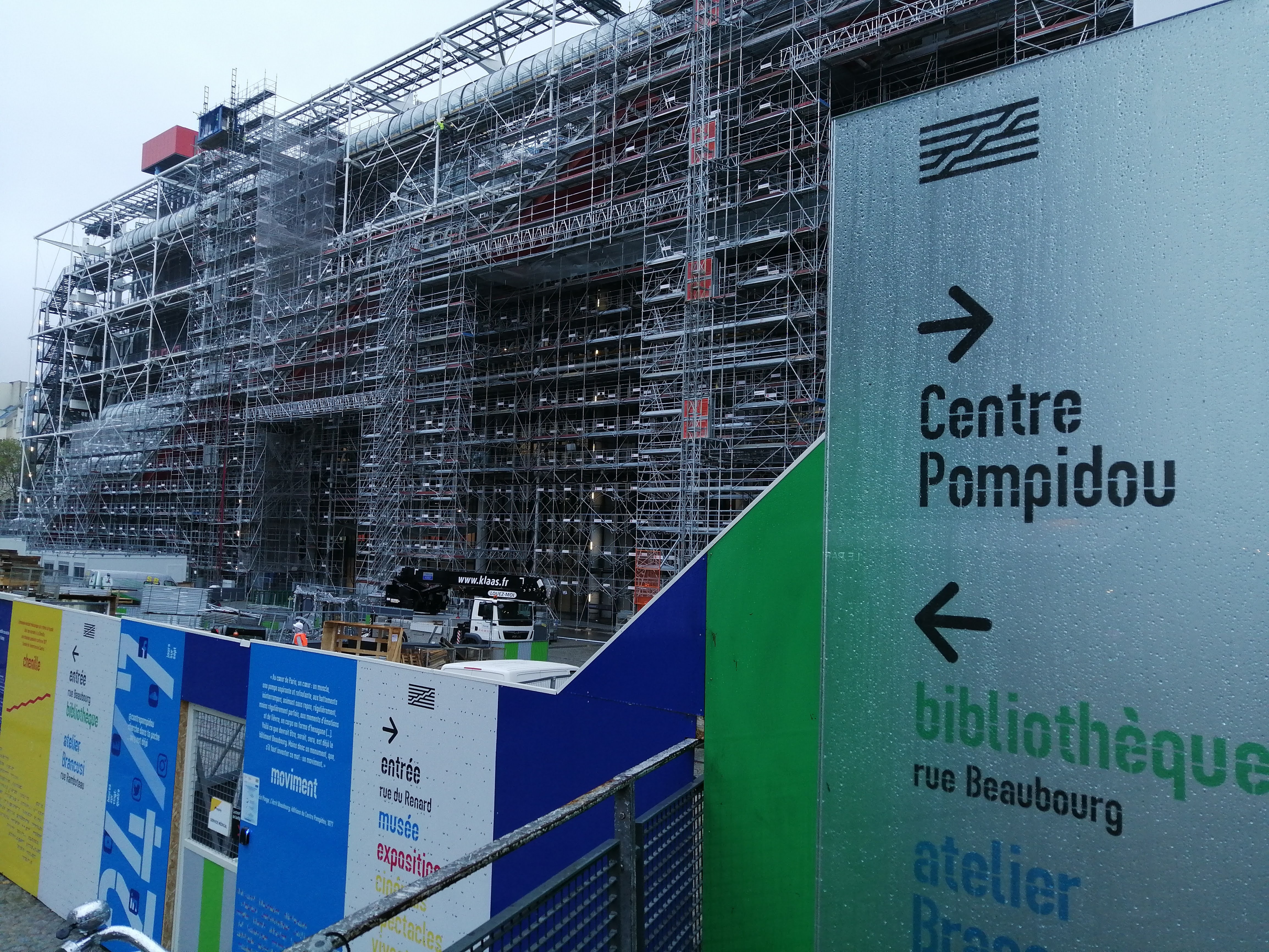 Le Centre Pompidou a été inauguré en 1977 (Bruno Texier)
