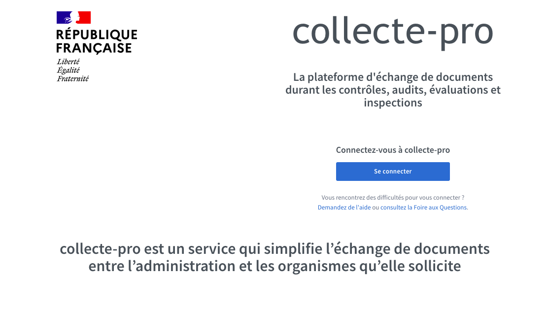collecte-pro-administration