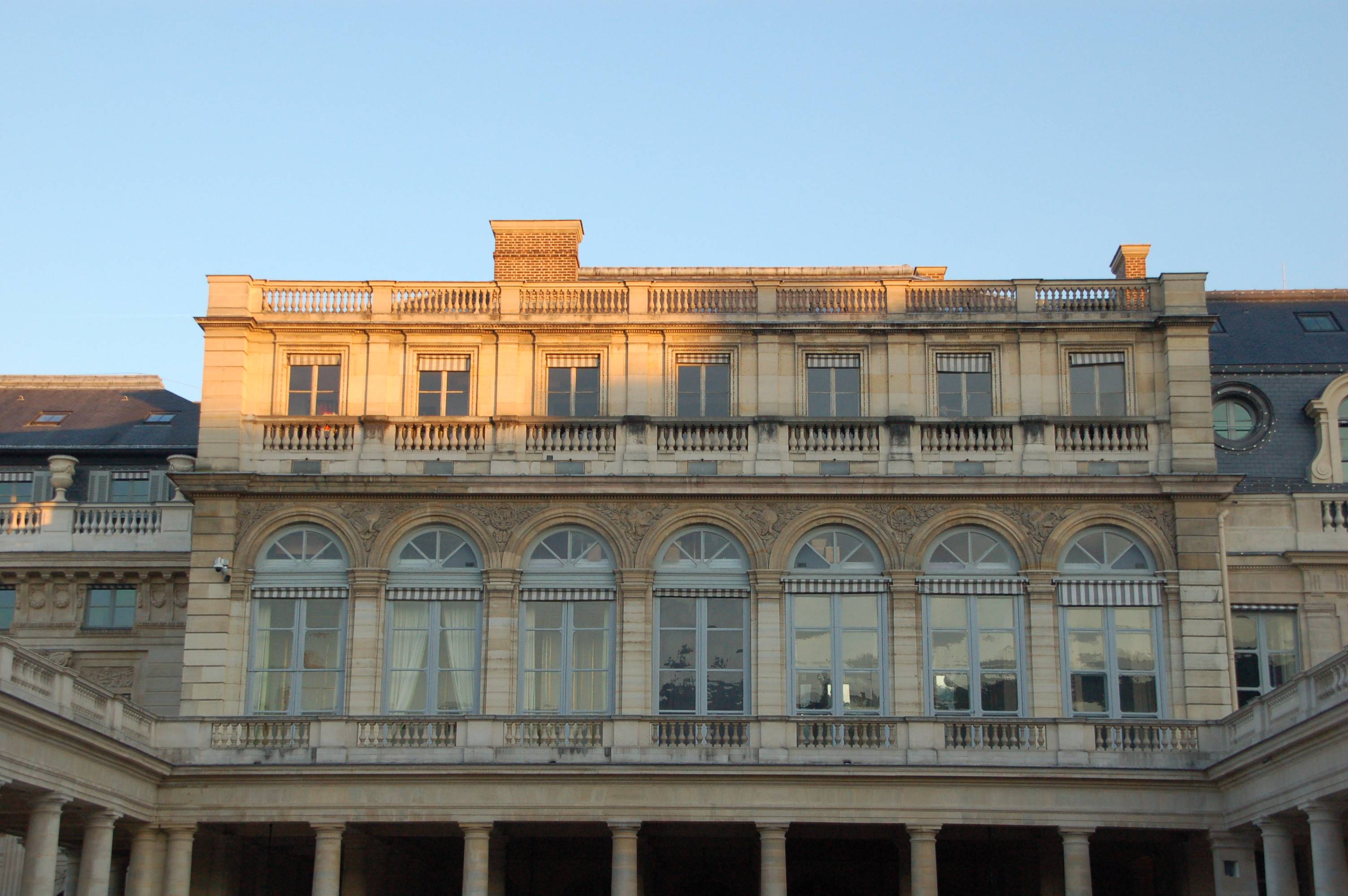 Le ministère de la Culture vu de la cour du Palais Royal (Wikimedia Commons)