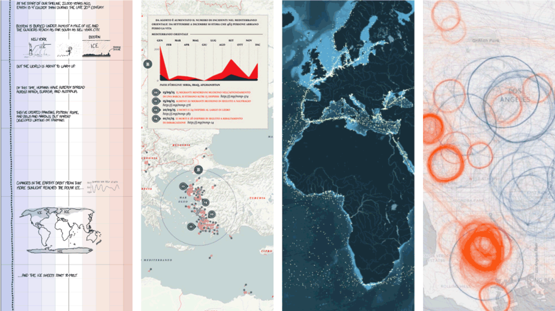 Minimaliste ou colorée, la data visualisation se prête à toutes les audaces (Information is beautiful)