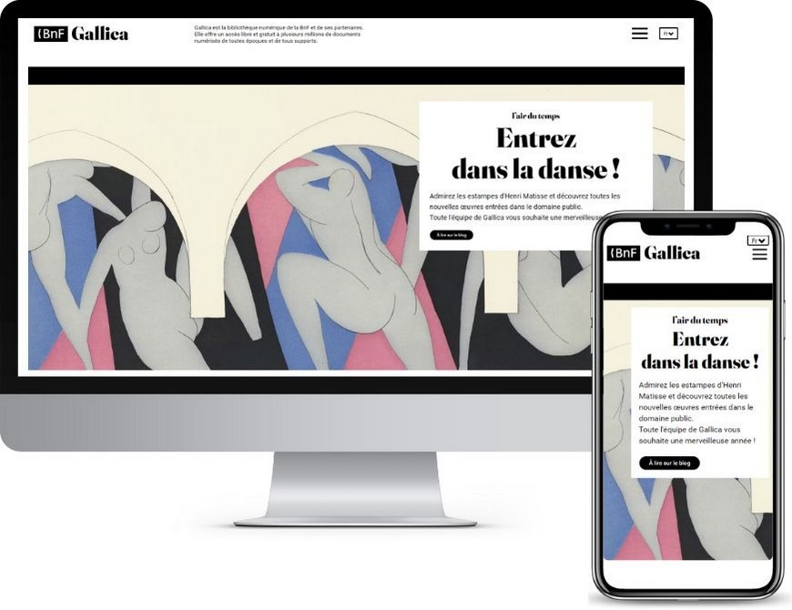 La plateforme Gallica a été lancée en 1997 (Gallica).