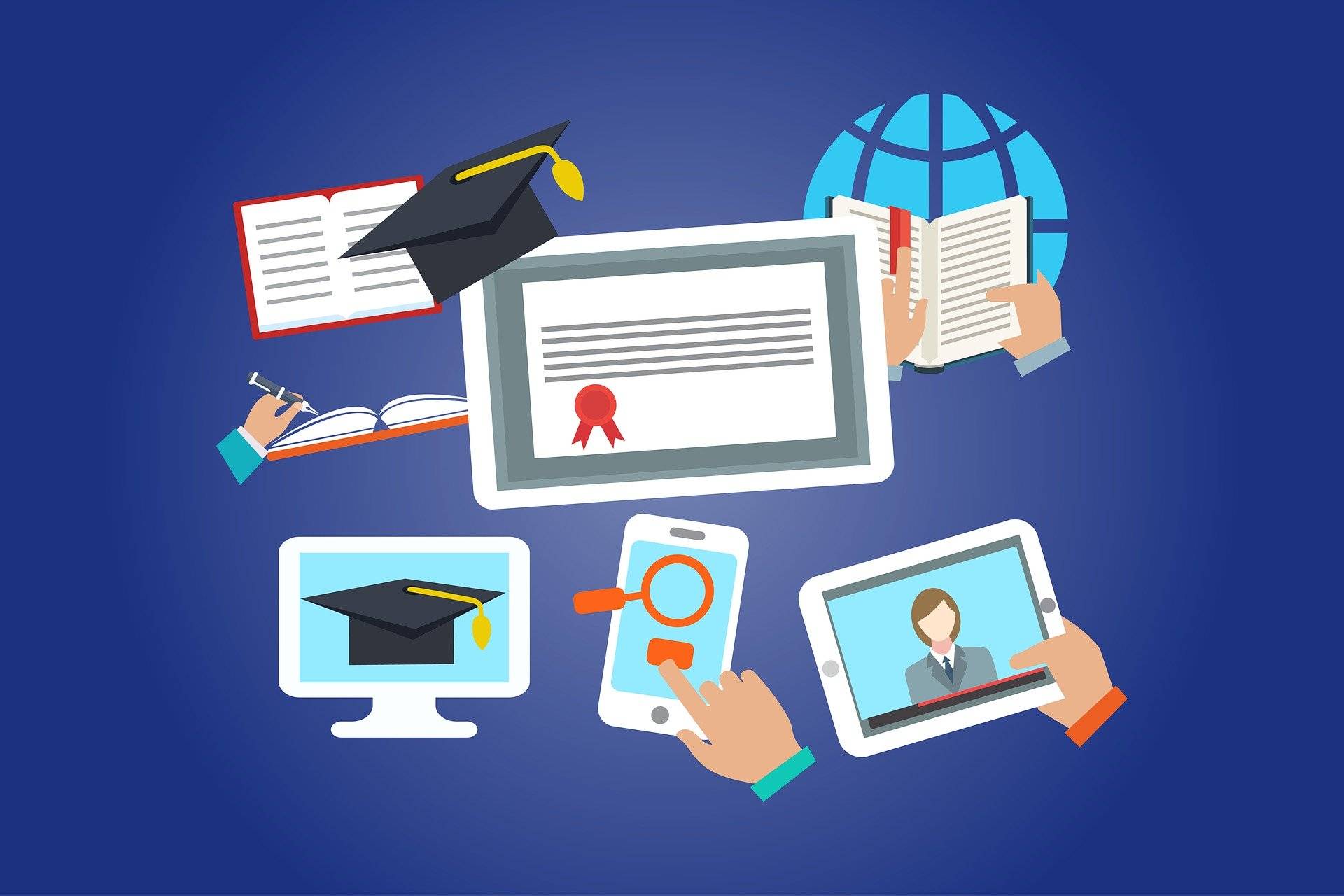 Leur smartphone en poche ou leur ordinateur portable en bandoulière, les étudiants de la génération Z maîtrisent parfaitement les codes du numérique - pixabay (crédits Mudassar Iqbal) digitalisation_universite_oceaneconsulting