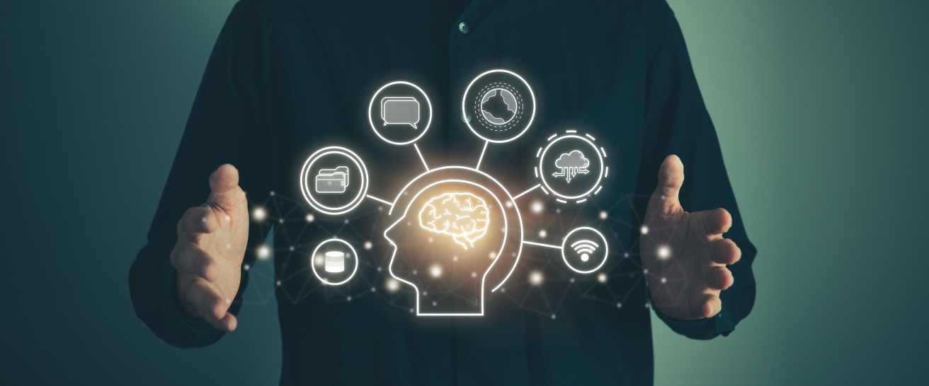 concept-de-technologie-de-l-information-numerique-homme-d-affaires-touchant-l-ecran-d-intelligence-artificielle-ai