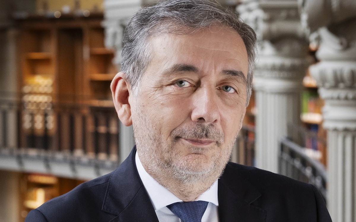 Gilles Pécout, président de la Bibliothèque nationale de France. (Antony Voisin - BnF) gilles-pecout-bnf-podcast