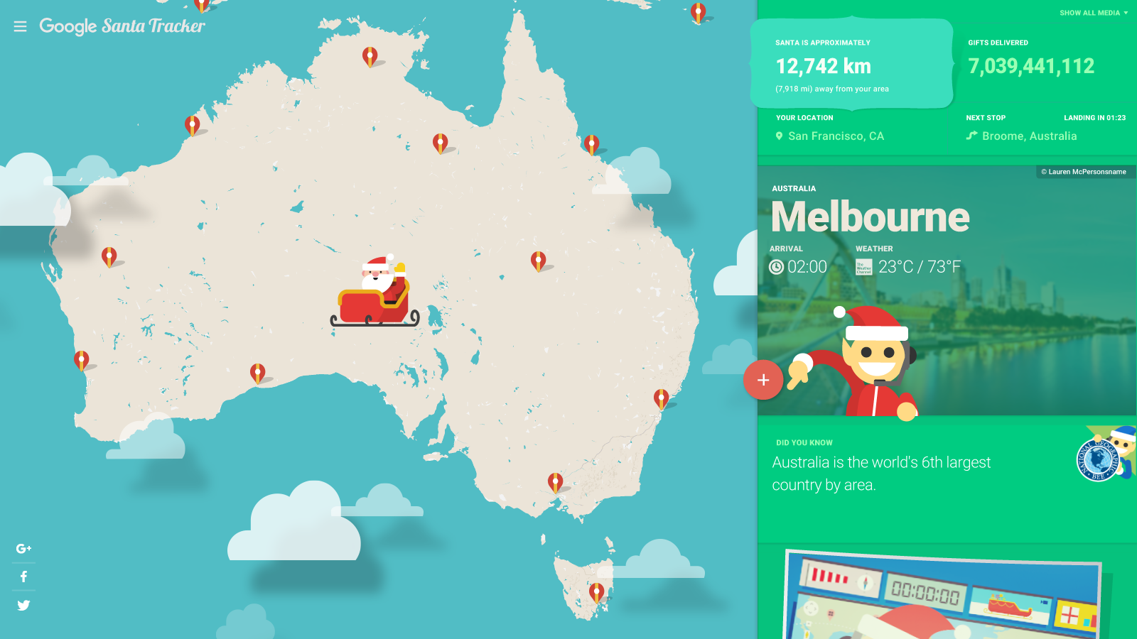 Google-Santa-Tracker