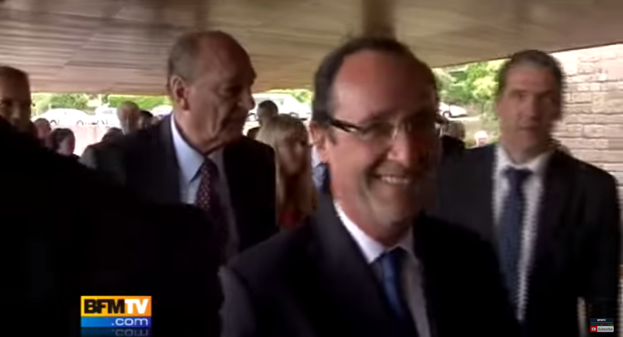 Une longue complicité intellectuelle unit Jacques Chirac et François Hollande (YouTube/BFM)