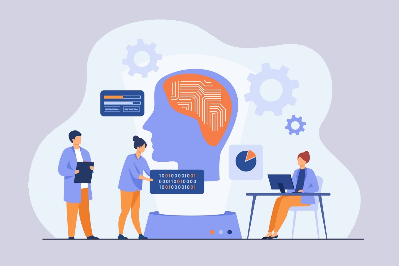 "Pour tirer pleinement parti de l’intelligence artificielle pour la gestion documentaire, il est crucial d’investir dans ces domaines", explique Ikram Bouzikar. (Pch.vector/Freepik) gestion-documentaire-avantages-intelligence-artificielle