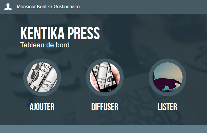 Le logiciel Kentika assure depuis plus de 25 ans la diffusion de milliers d'articles au quotidien.