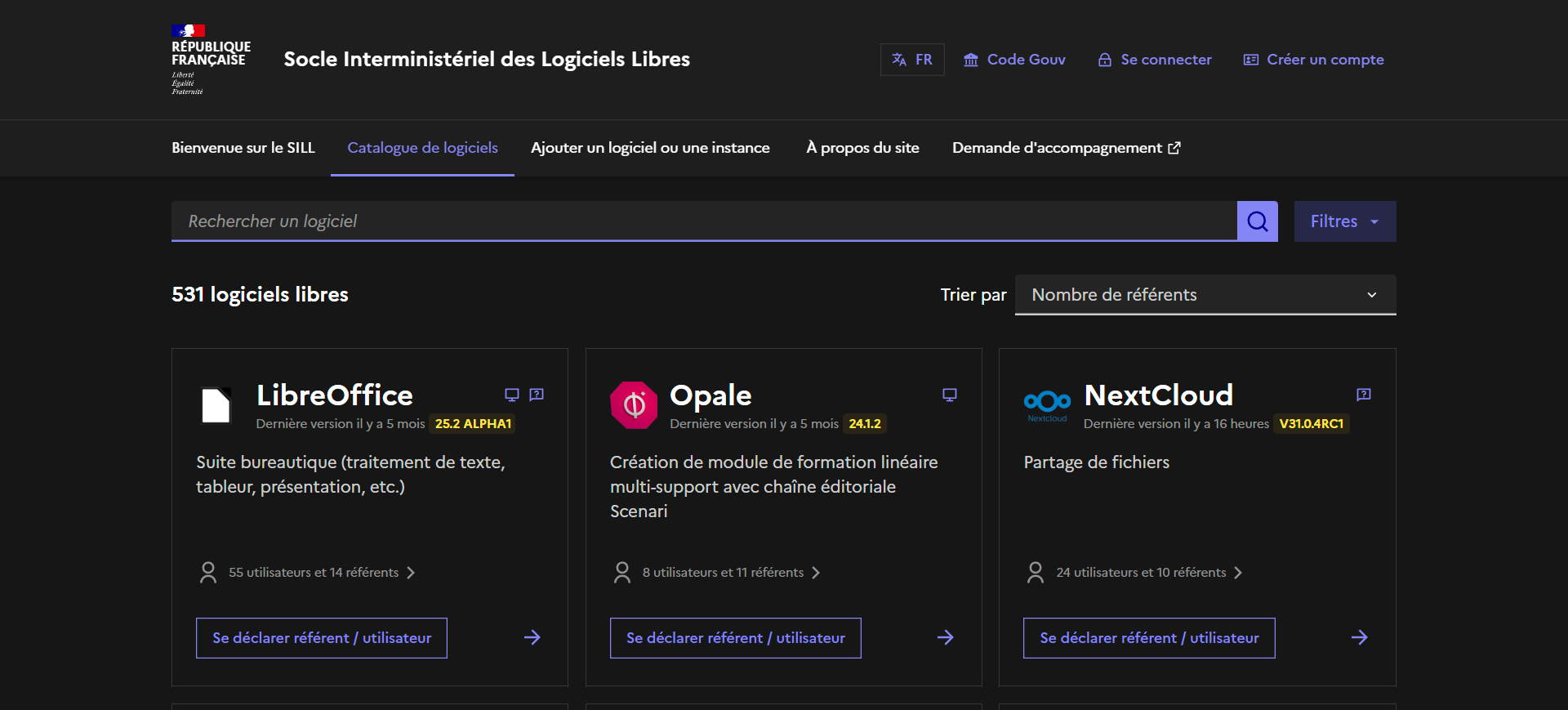 Voici les 531 logiciels libres conseillés par l'Etat
