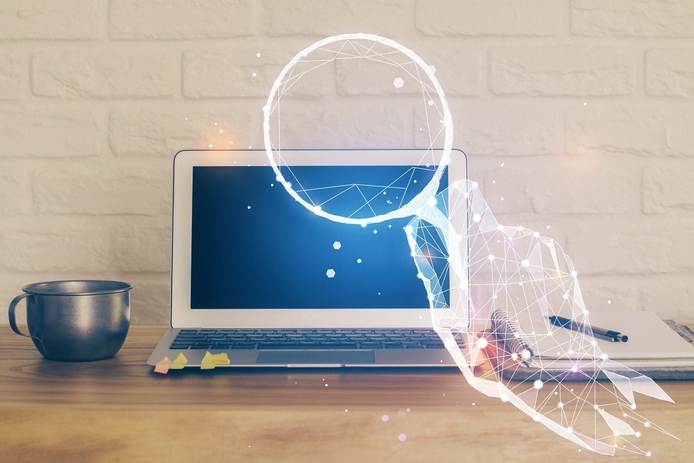 Ces moteurs de recherche utilisent des algorithmes d'apprentissage automatique, fournissant ainsi des résultats plus précis et personnalisés au fur et à mesure des utilisations. (freepik) moteurs-recherche-alimentes-IA-3-outils-simples-utilisation