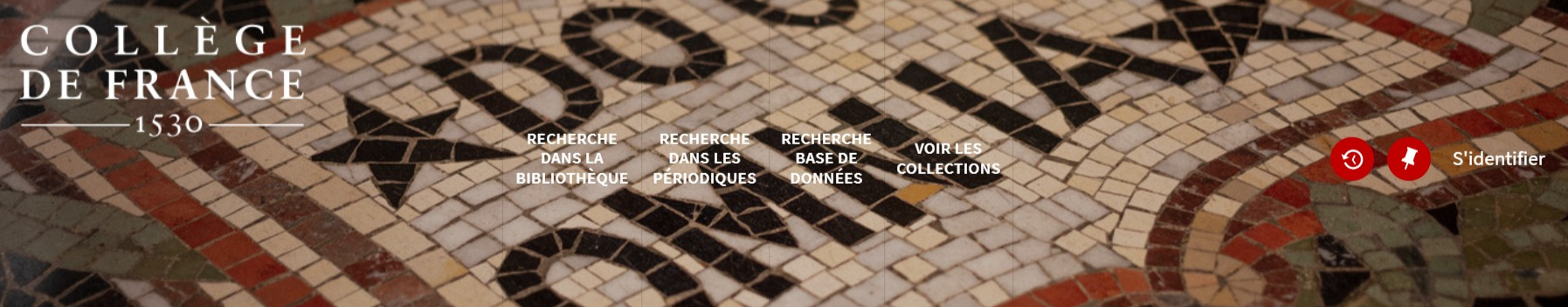 Une nouvelle interface pour fluidifier l'expérience utilisateur (Collège de France) Collège de France : une nouvelle version pour Omnia