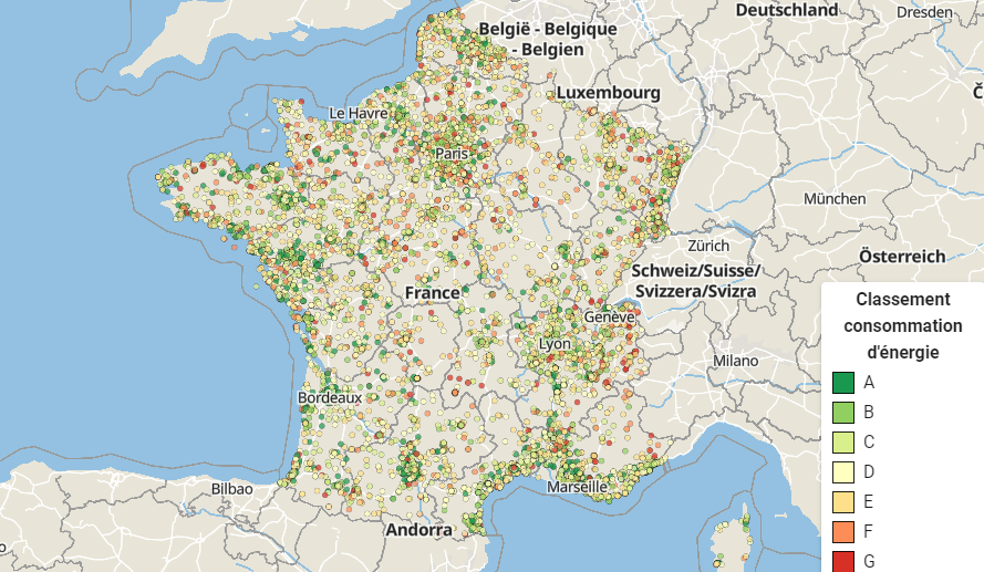 Diagnostic de performance énergétique pour les logements (Ademe) Ademe ouvre son portail open data