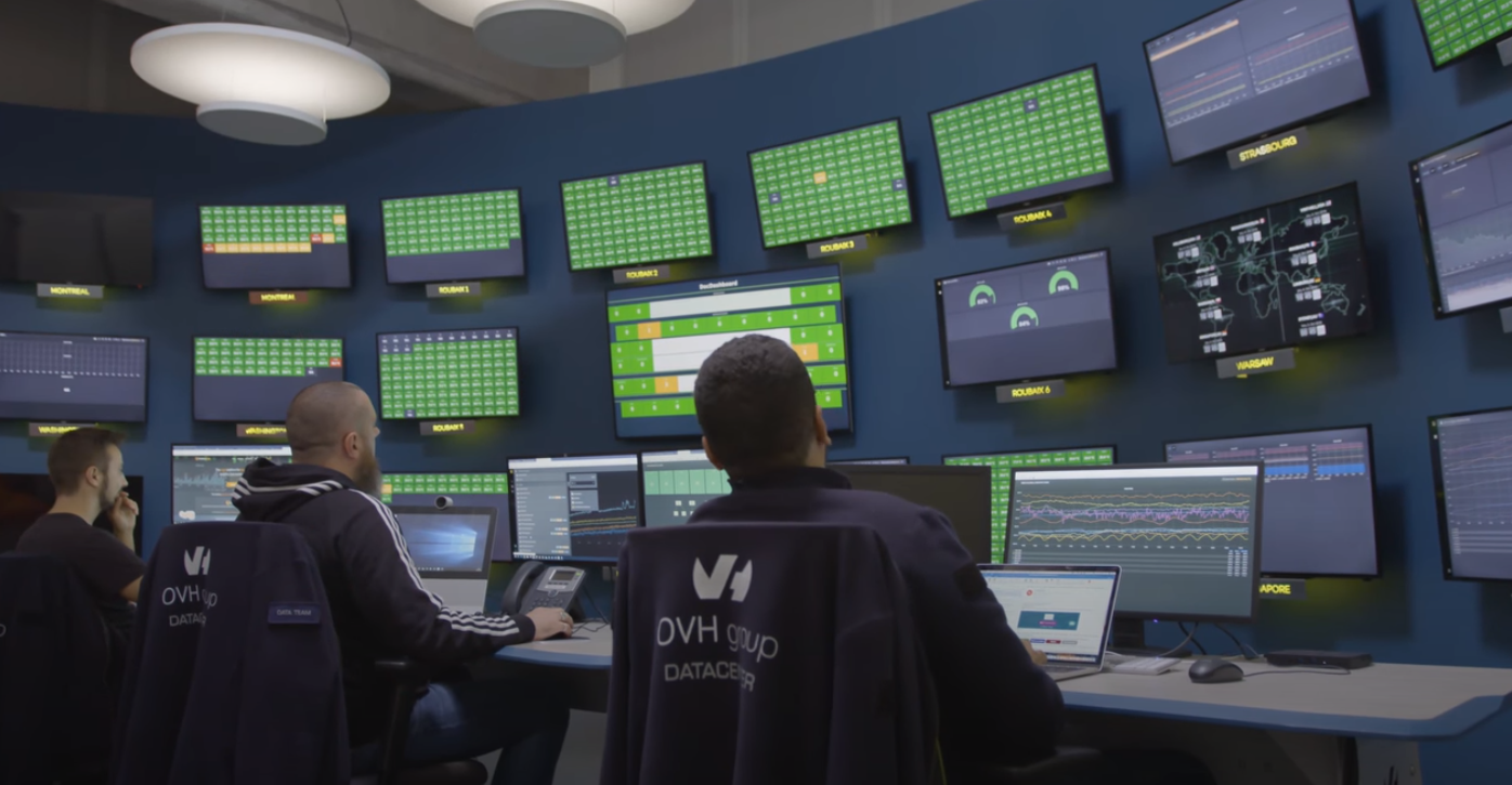 Site OVHcloud à Roubaix (Youtube/OVHcloud)