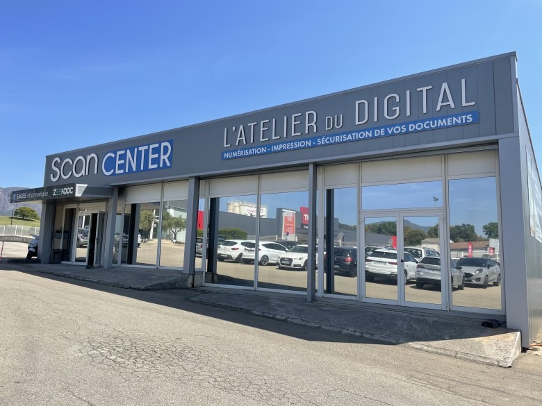 Basé à Ajaccio, le Scan Center met son expertise en matière de numérisation au service de ses clients. (Scan Center/Sages Informatique) scan-center-ajaccio-sages-informatique