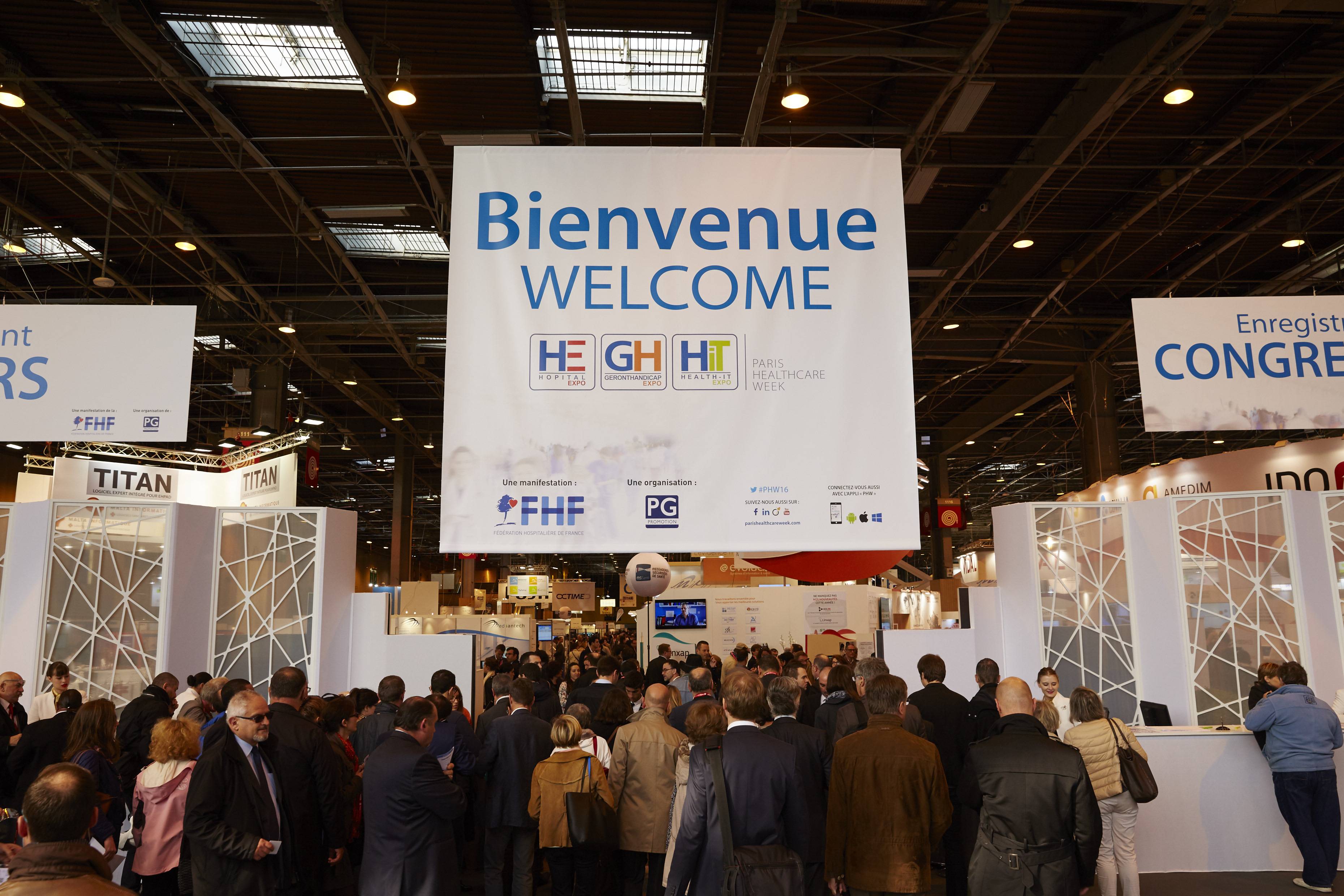 Obtenez dès à présent votre badge visiteur gratuit pour la Paris Healthcare Week 2017 (DR) salon_phw