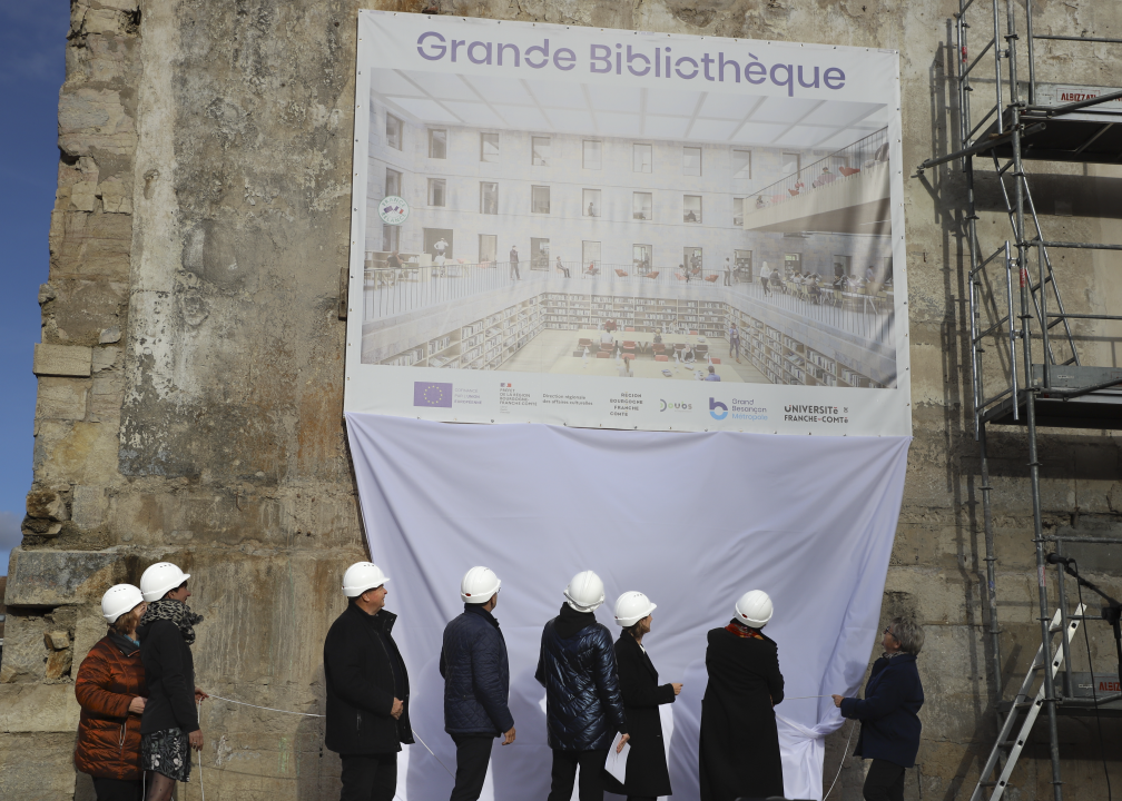 « Ce projet répond à une ambition d’attractivité originale. Ce lieu sera dédié à la connaissance et réunira les universitaires et le grand public », Marie-Guite Dufay, Présidente de la Région Bourgogne-Franche-Comté (DR).