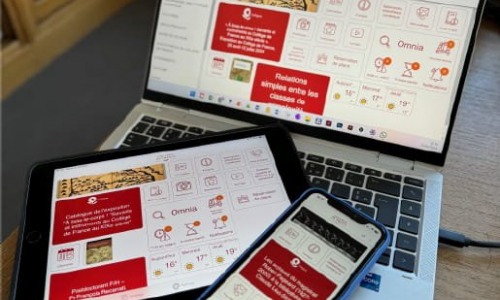 bibliotheques-archives-College-France-accessibles-application-Library-Mobile