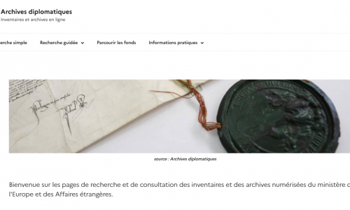 Archives-diplomatiques-lancent-site-recherche-consultation