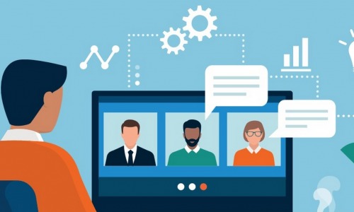 La digital workplace, environnement de travail centré sur les besoins de l’utilisateur et ouvert au collaboratif, est idéale en télétravail ou en mobilité, mais aussi au quotidien en entreprise. (©elenabs / iStock) digital-workplace-teletravail-mobilite-entreprise